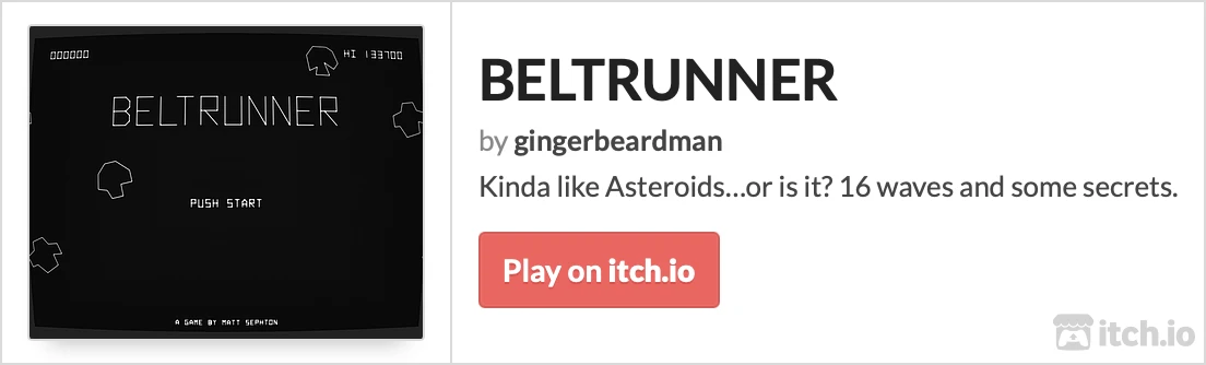 BELTRUNNER by gingerbeardman—play on itch.io